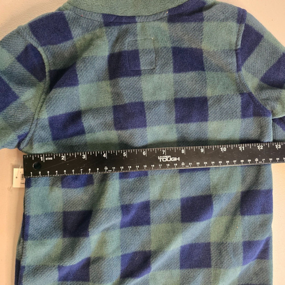 Old Navy Outfit Toddler 4T Blue Green Burgundy Fleece 1/3 Zip Top & 2 Pants NWT - Picture 8 of 16